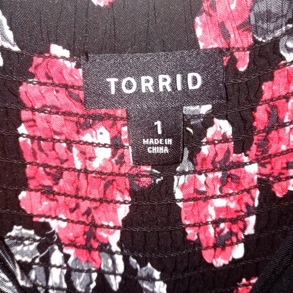 Torrid Floral Sun Dress - Picture 6 of 11